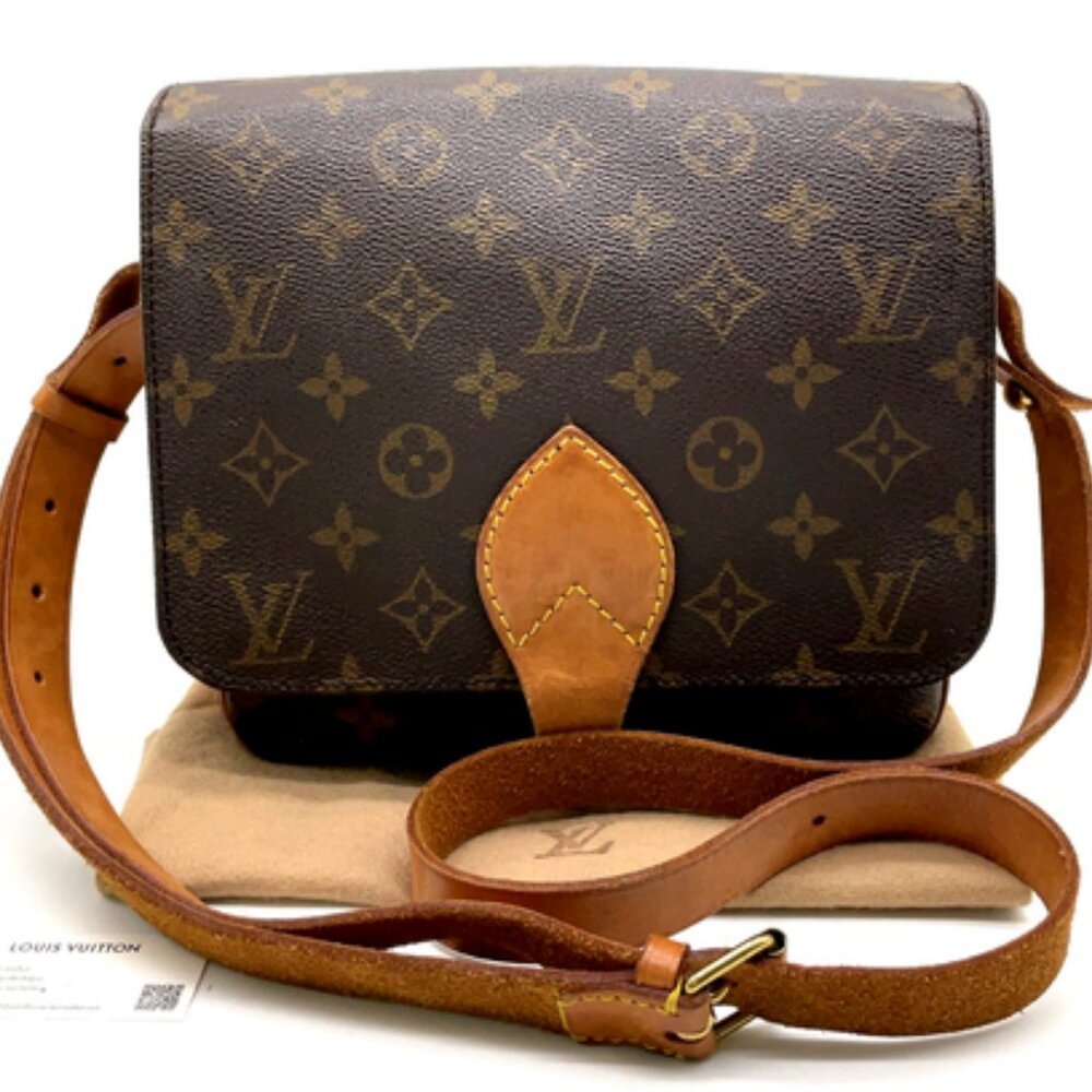 Auth. Louis Vuitton Auth Louis Vuitton Cartouchiere Monogram M51253 Shoulder Bag